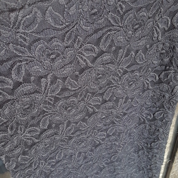NWOT Black lace pencil skirt - Picture 3 of 3